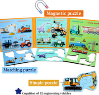 3D Magnetic Puzzle Book-Assortment