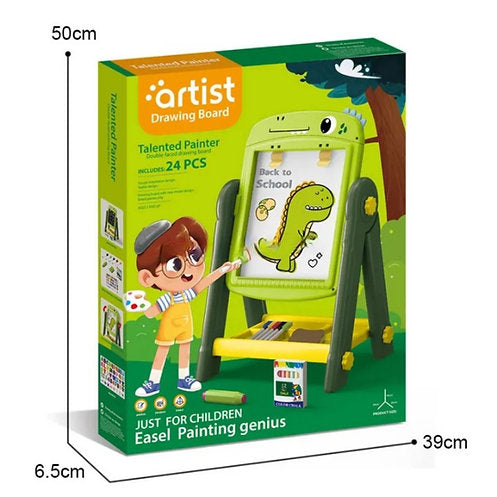 Talented Painter Double-Sided Dinosaur Drawing Board