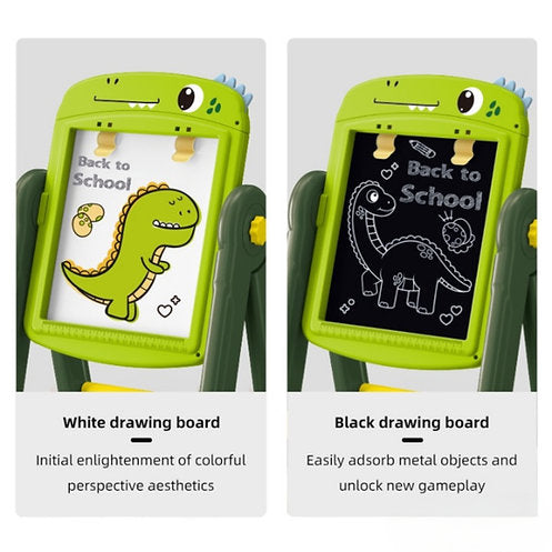Talented Painter Double-Sided Dinosaur Drawing Board