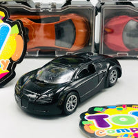 18Pcs Mini Diecast Pullback Cars With Display Box