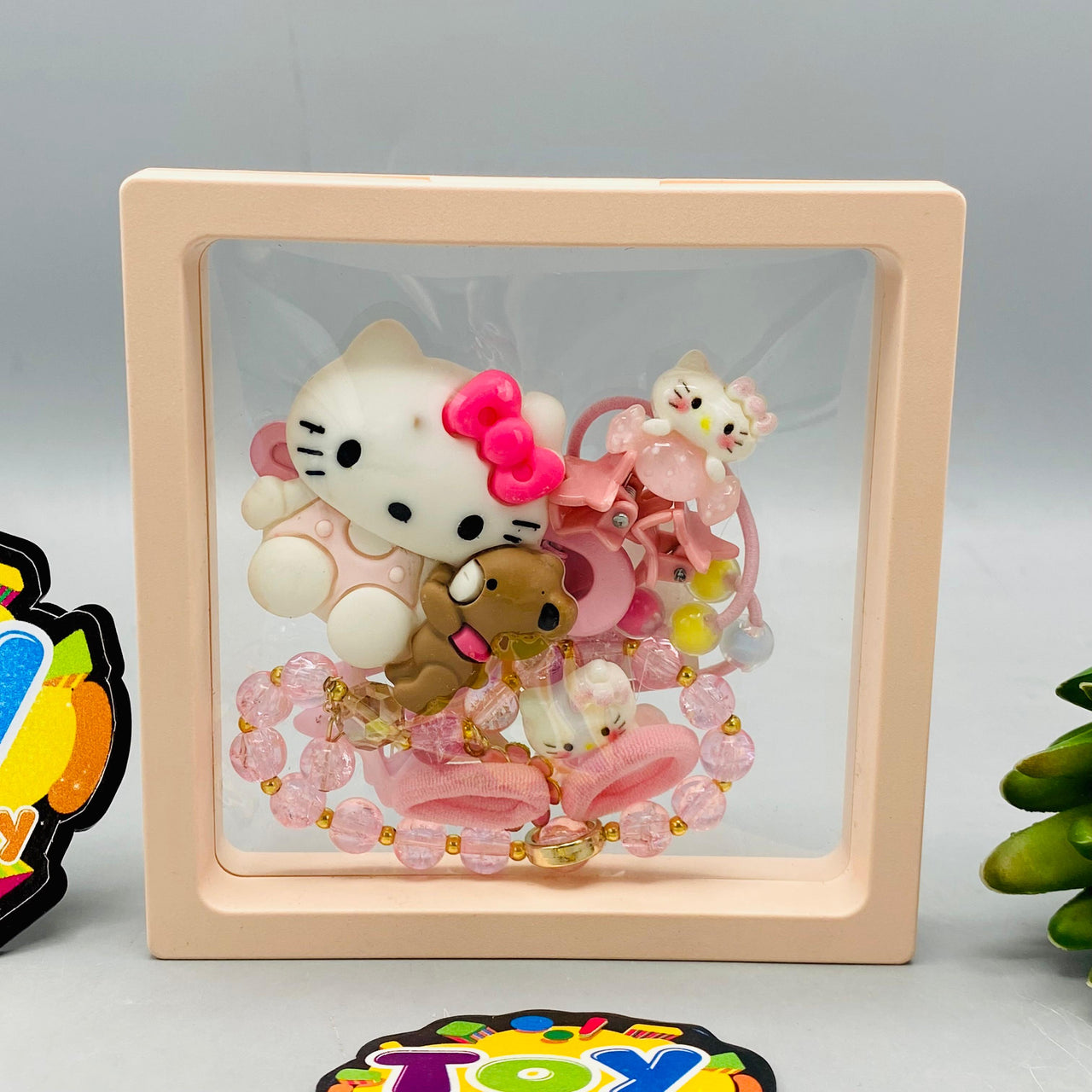 10Pcs Hello Kitty Girls Hair Accessories Set