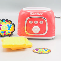 Thumbnail for Kids Pretend Play Mini Toaster Toy