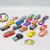 20Pcs Hot Wheels Diecast Mini Inertial Cars Set