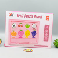 Premium Magnetic Beads Fruit Puzzle Board
