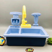 Electric Pretend Kuromi Pumping Water Kitchen Sink