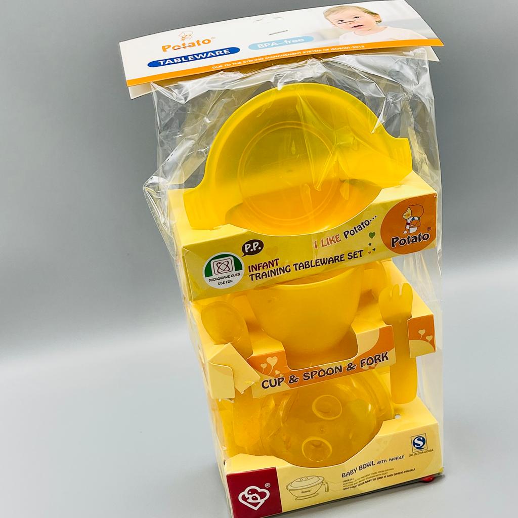 Potato 6 Pcs Baby Tableware - Bowl Set