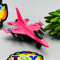 Diecast Mini Military Airplane Model - 1Pc