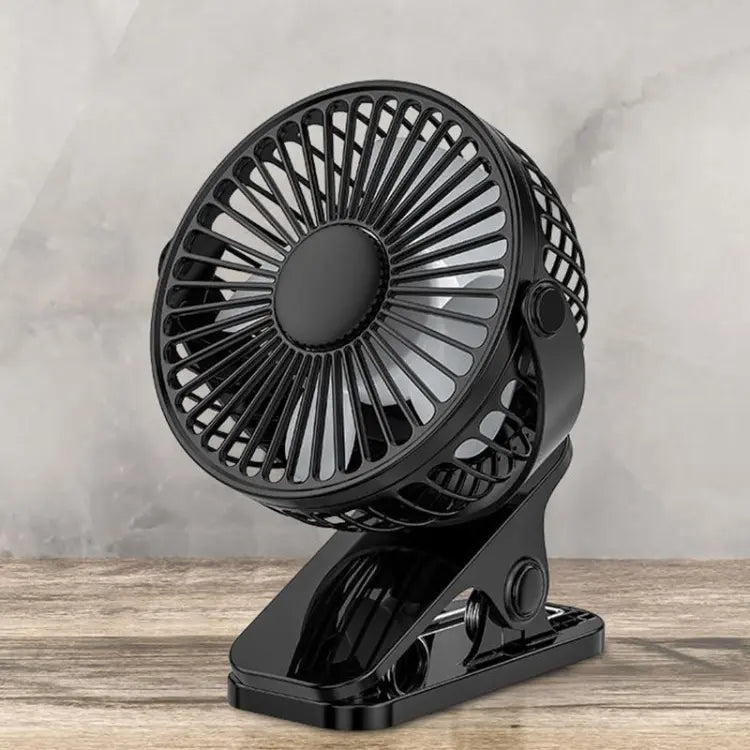 Rechargeable Mini Slim Table Clamp Fan