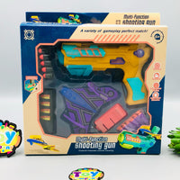 Multi-function Manual Shooting Soft Bullet Gun With Helicopter