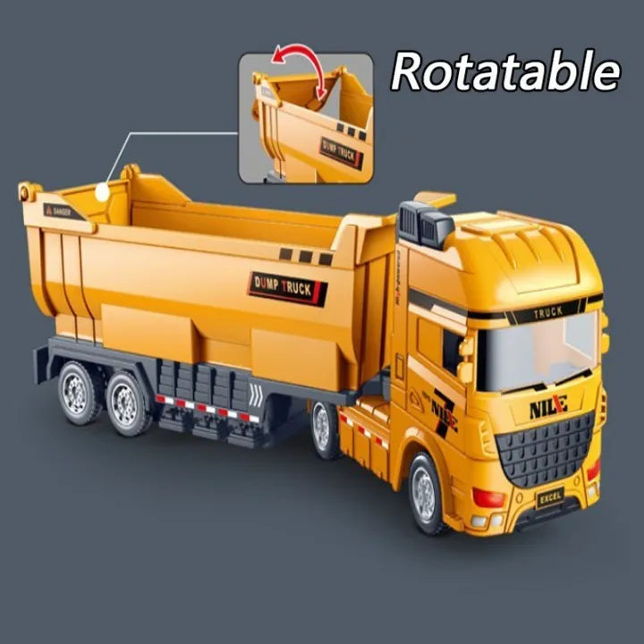 1Pc Friction Movable Engineering Truck - Assortment