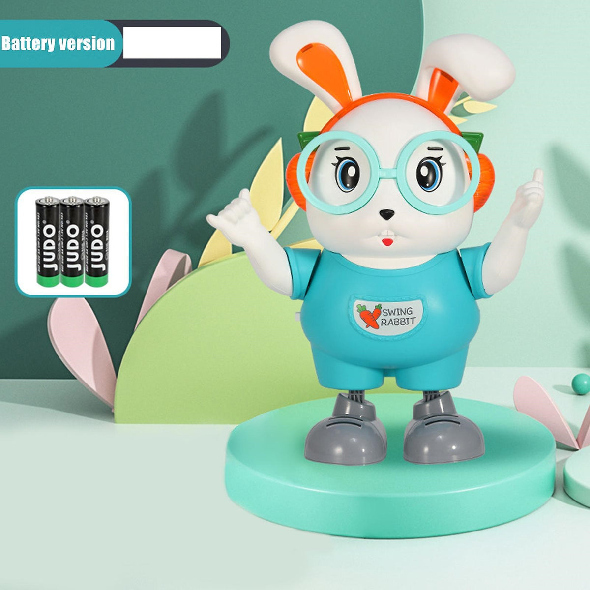 Electric Cute Dancing Rabbit With Light & Music