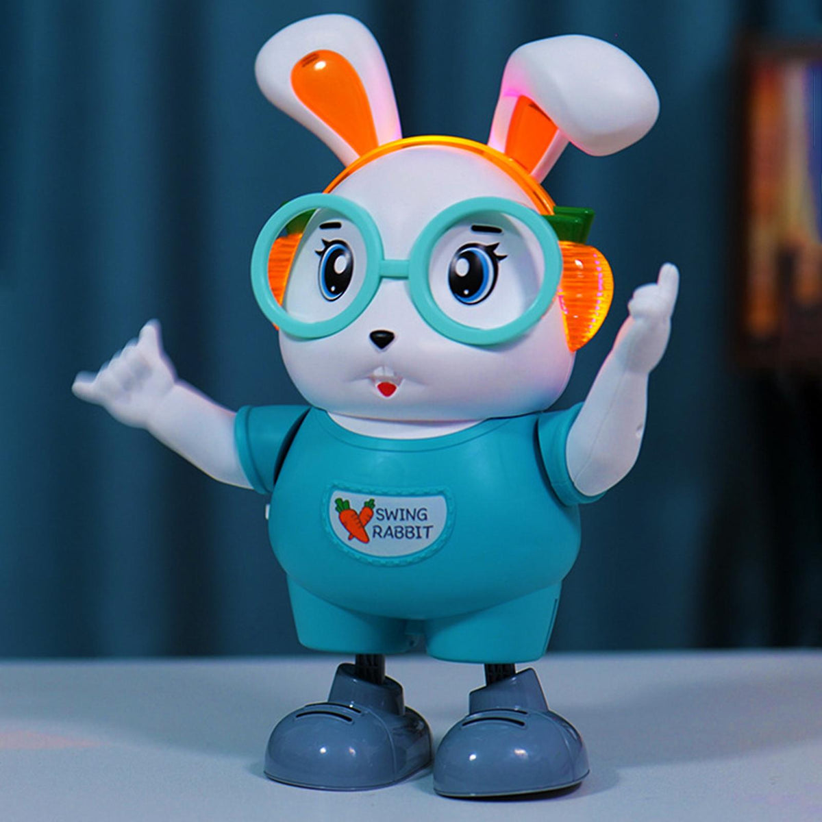 Electric Cute Dancing Rabbit With Light & Music