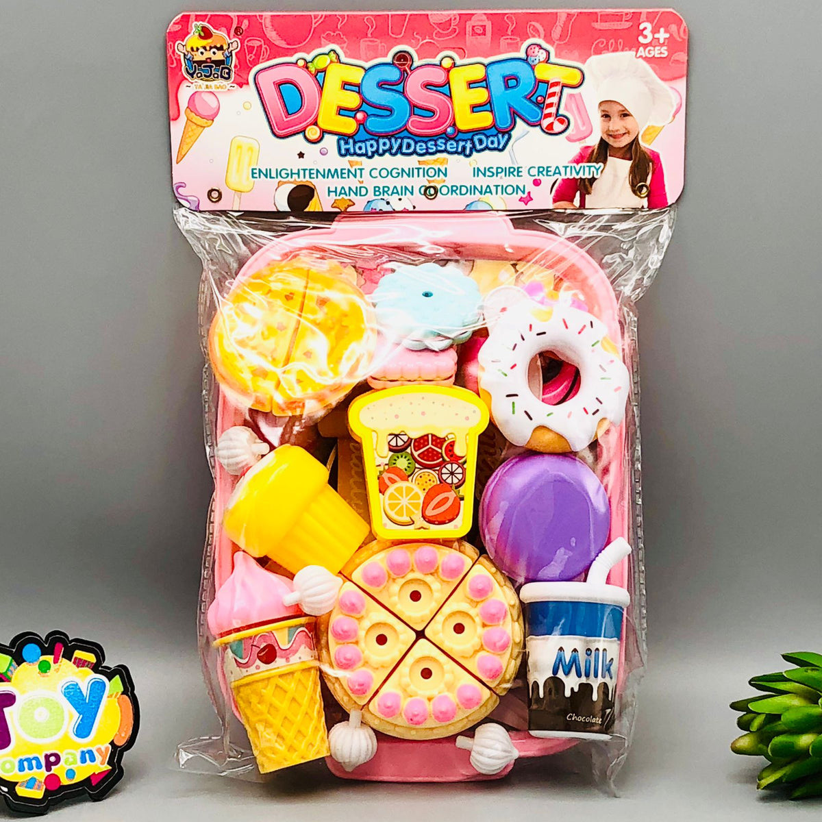 Pretend Play Dessert Cutting Toy Set - Assortment