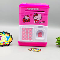 Hello Kitty Fingerprint & Password Unlock ATM Machine