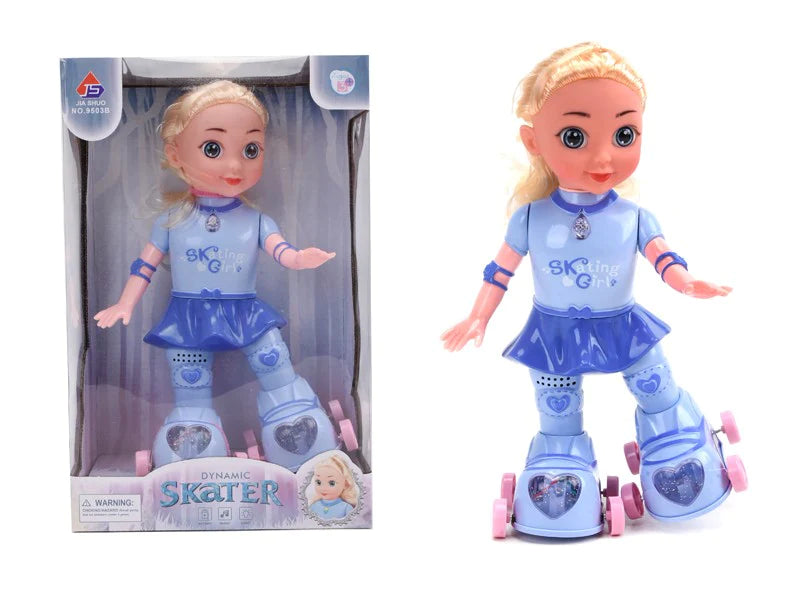 Dynamic Skater Doll With Light & Music