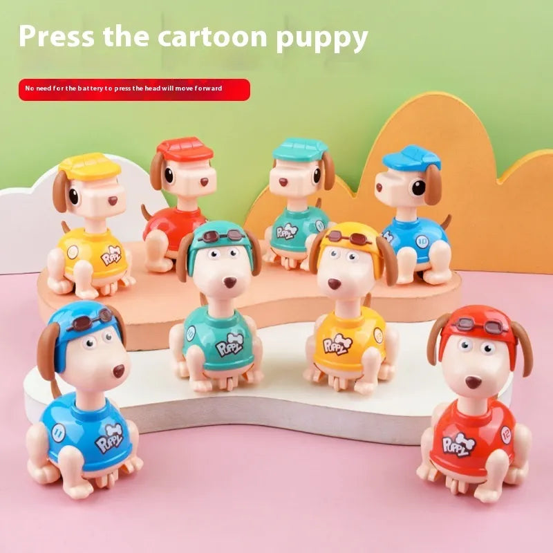 1Pc Press & Go Mini Cute Dog - Assortment