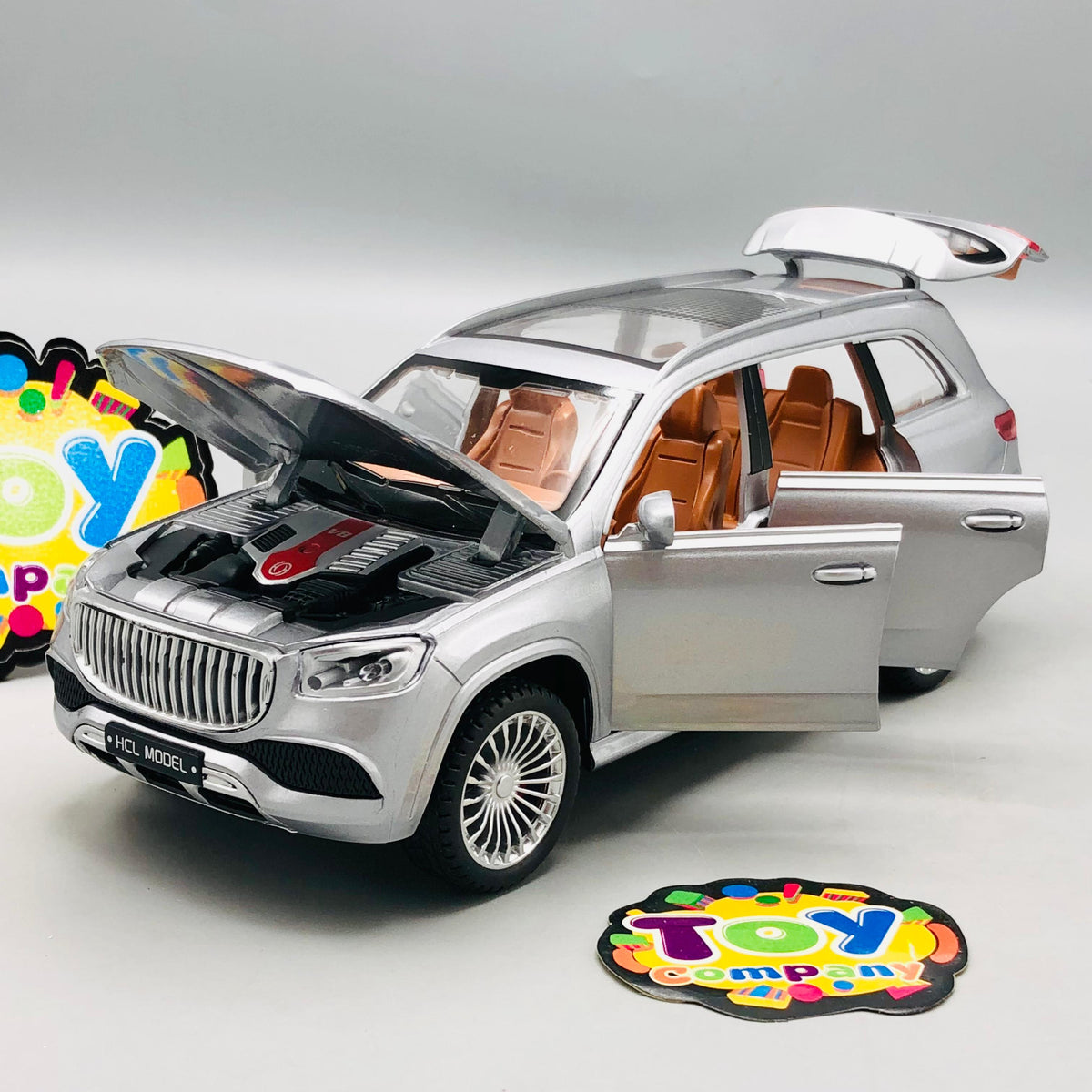 1:22 RC Diecast Mercedes GLS600 Model Car With Smoke