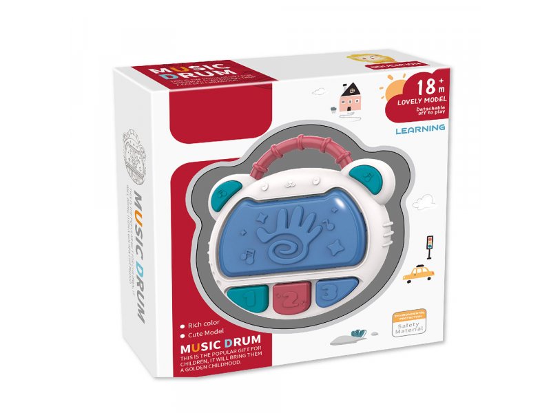 Baby Mini Musical Hand Clapping Drum With Lights