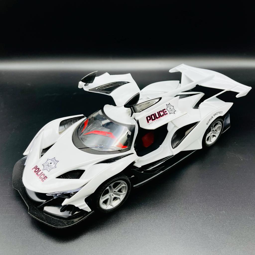 Top Speed R/C Sports Police Car