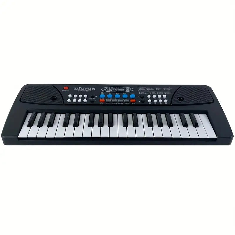 Big Fun 37 Keys Electronic Keyboard With Microphone