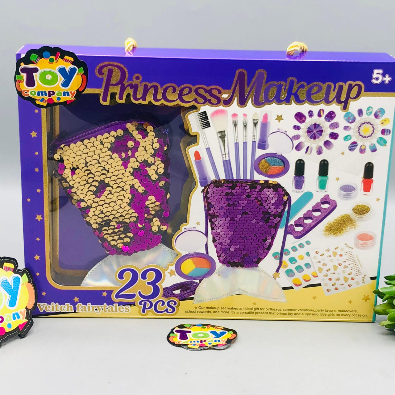 23Pcs Realistic Fairy Makeup Set With Pouch