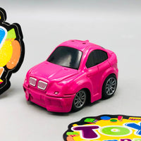 1Pc Diecast Mini Pink Car - Minor Fault
