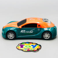 ABS Mini Inertial Drift Car With Light & Sound - 1Pc