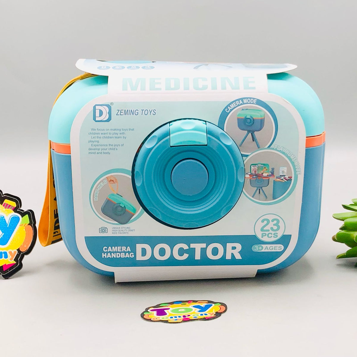 23Pcs Pretend Play Handbag Doctor Set