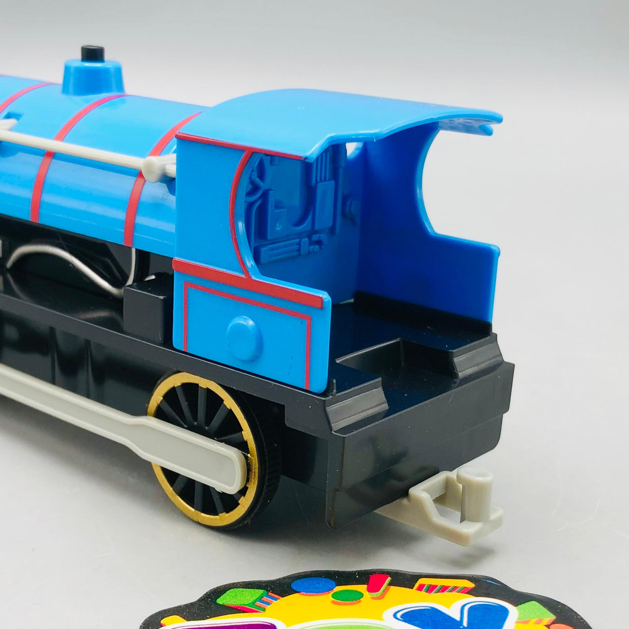 Kids ABS Pullback Train Engine With Light & Sound - 1Pc