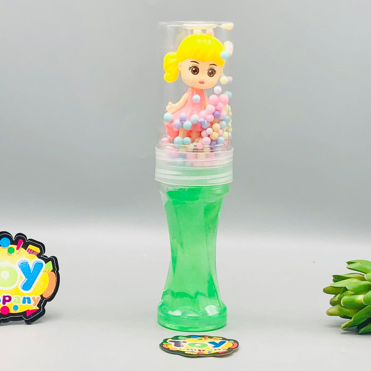 1Pc Mermaid Snowflake Crystal Slime Mud Bottle