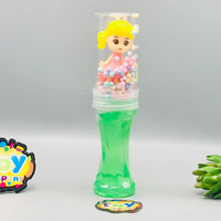 1Pc Mermaid Snowflake Crystal Slime Mud Bottle