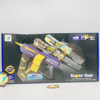 Rechargeable & Manual Shell Throwing Soft Bullet Shooting Gun