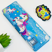 Unicorn Geometry Box with Light & Sharpener