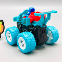 1Pc Inertial 4WD Stunt Car Toy