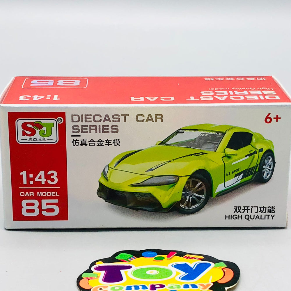 1:43 Diecast Mini Pullback Supra Model Car