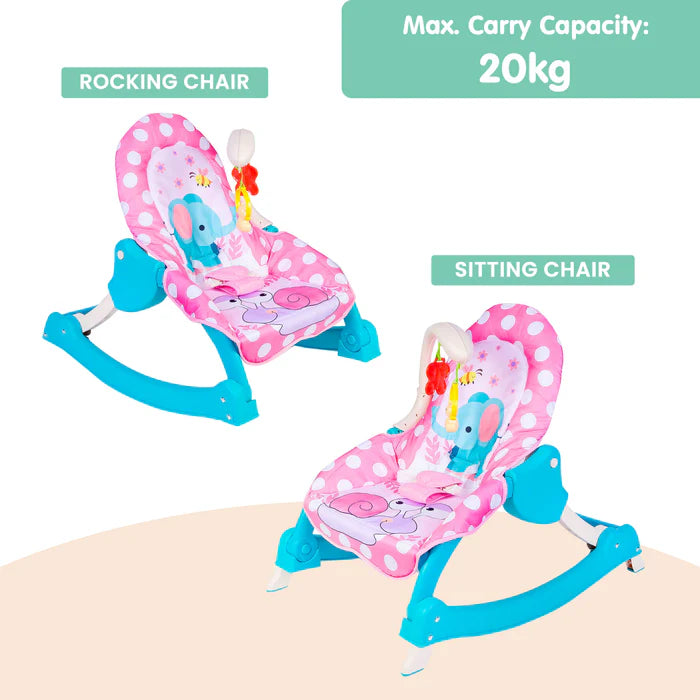 3in1 Musical Baby Rocking Chair - Without Box