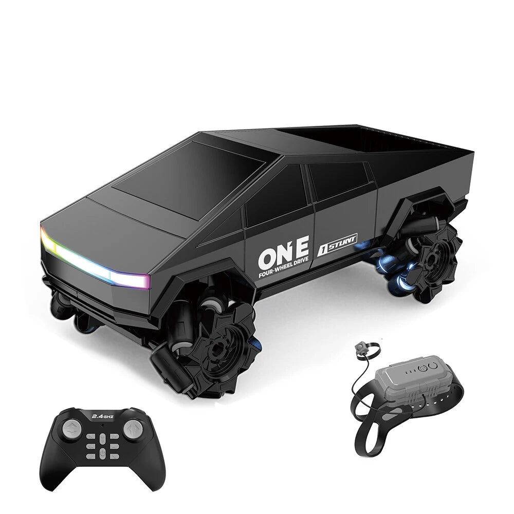 1:28 2.4GHz Remote & Watch Control Tesla Mini Drift Truck