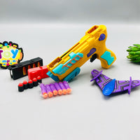 Multi-function Manual Shooting Soft Bullet Gun With Helicopter