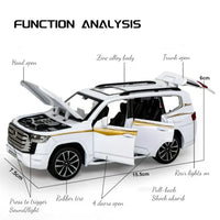 1:32 Diecast Land Cruiser LC300 Model Car