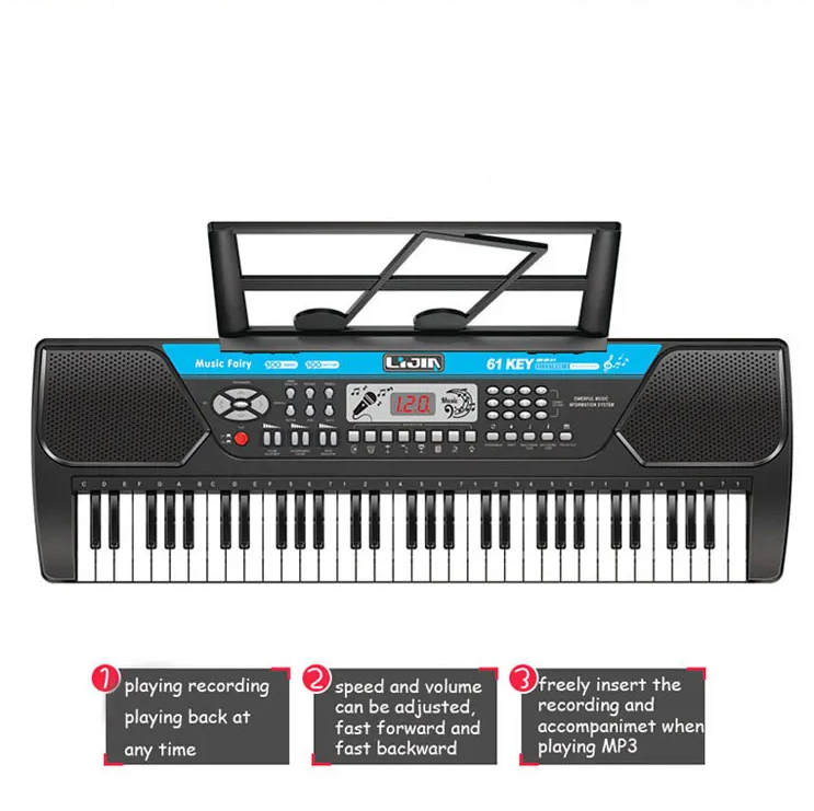 61 Keys Electronic Keyboard Piano