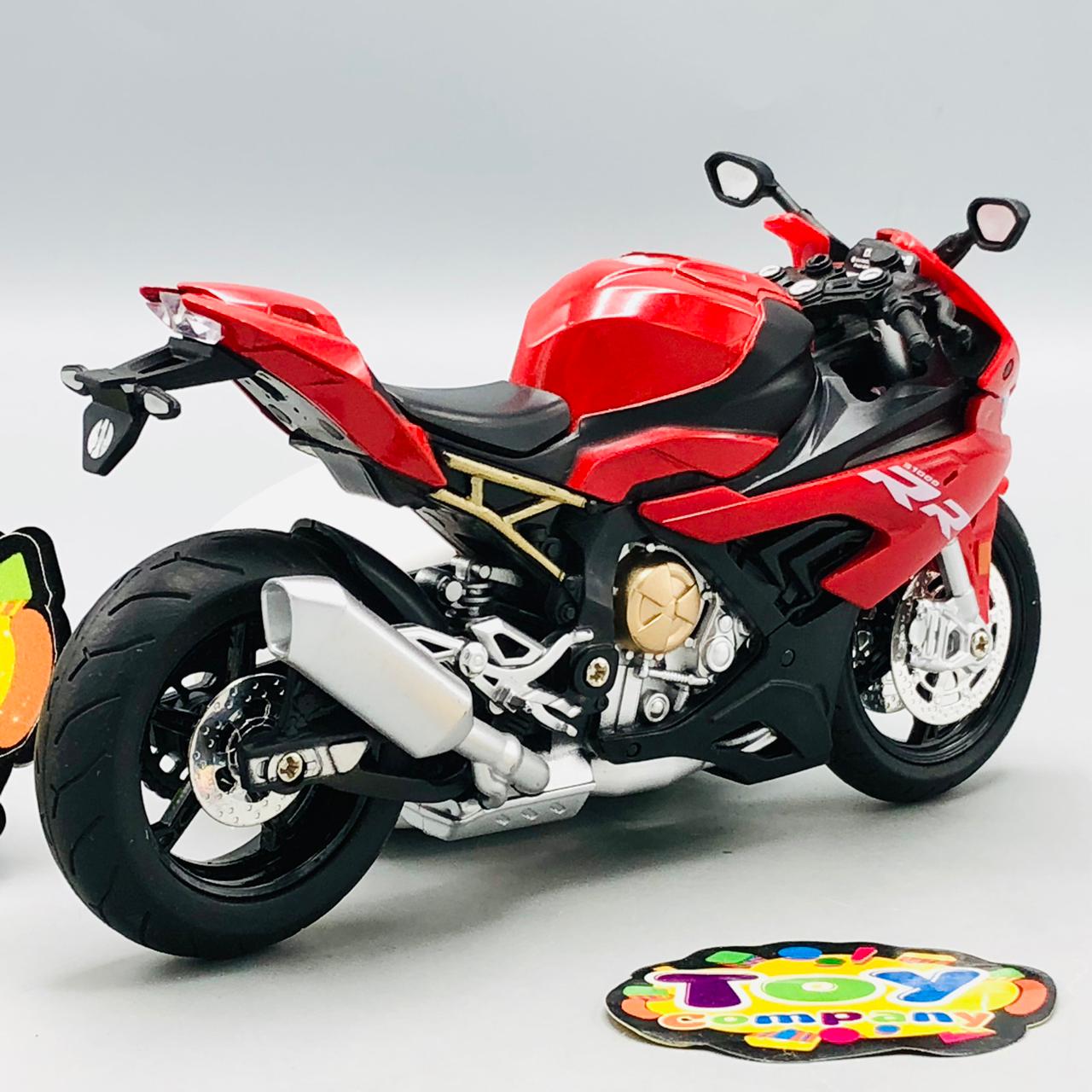 1:12 Diecast Metal Honda RR Model Bike - Without Stand
