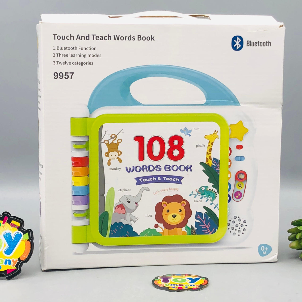 Kids Bluetooth Touch & Teach 108 Words Learning Book