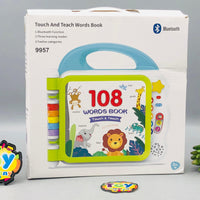 Kids Bluetooth Touch & Teach 108 Words Learning Book