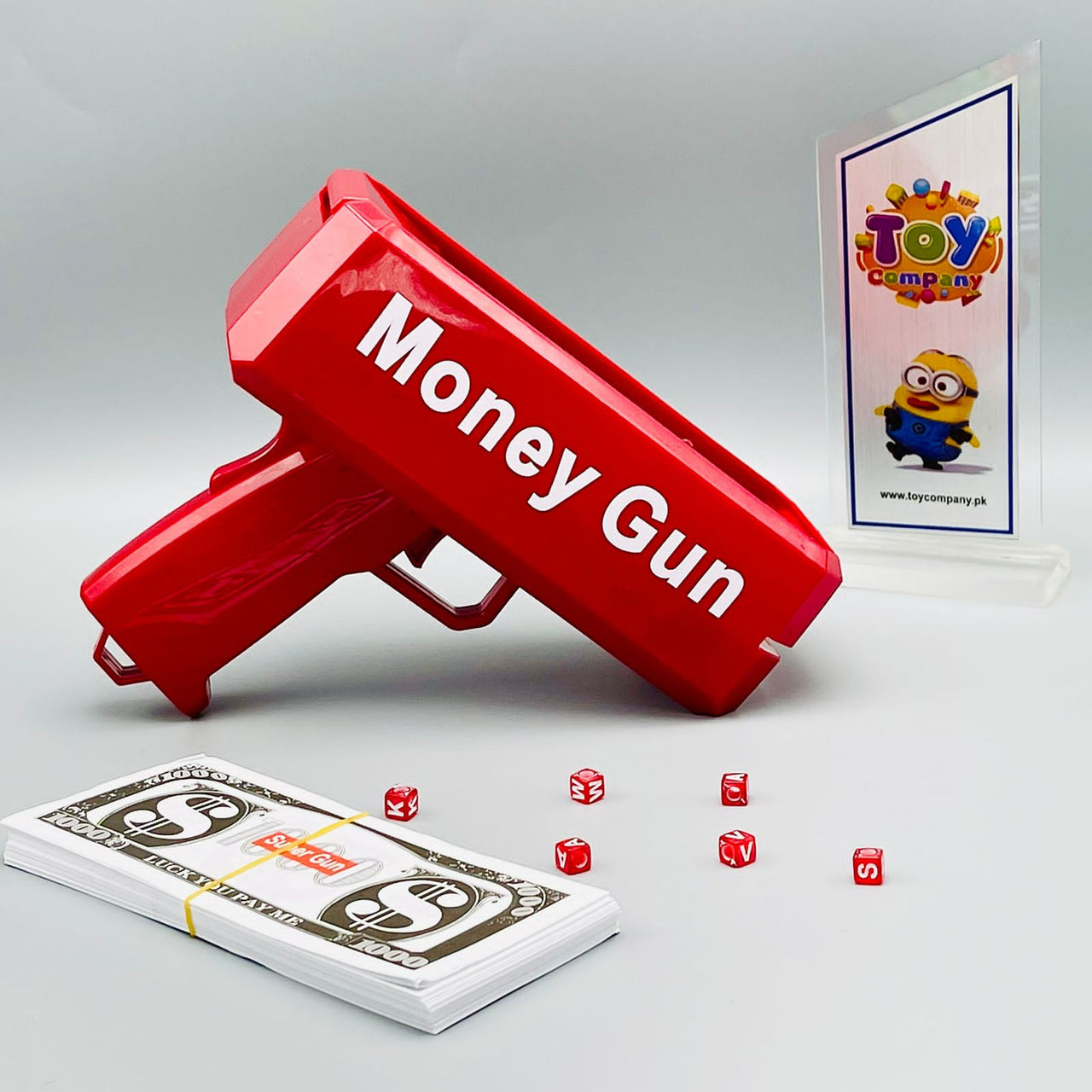 Electric Super Money Rain Gun Toy