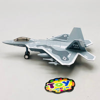 1:400 Diecast Pullback F-006 Fighter Jet Model - 1Pc