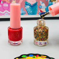 47Pcs Realistic Mermaid Makeup Briefcase