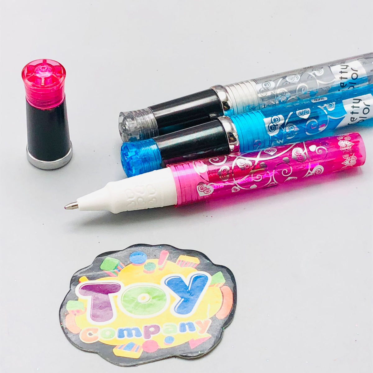 Glitter Tattoo Set With Accessories & Bag