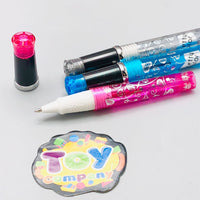 Glitter Tattoo Set With Accessories & Bag