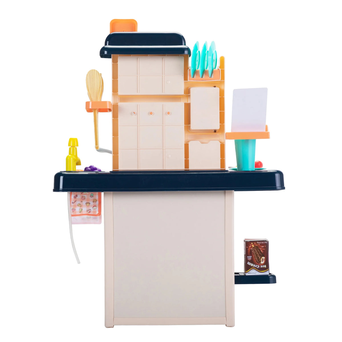 42Pcs Pretend Play Modern Steam Kitchen Set