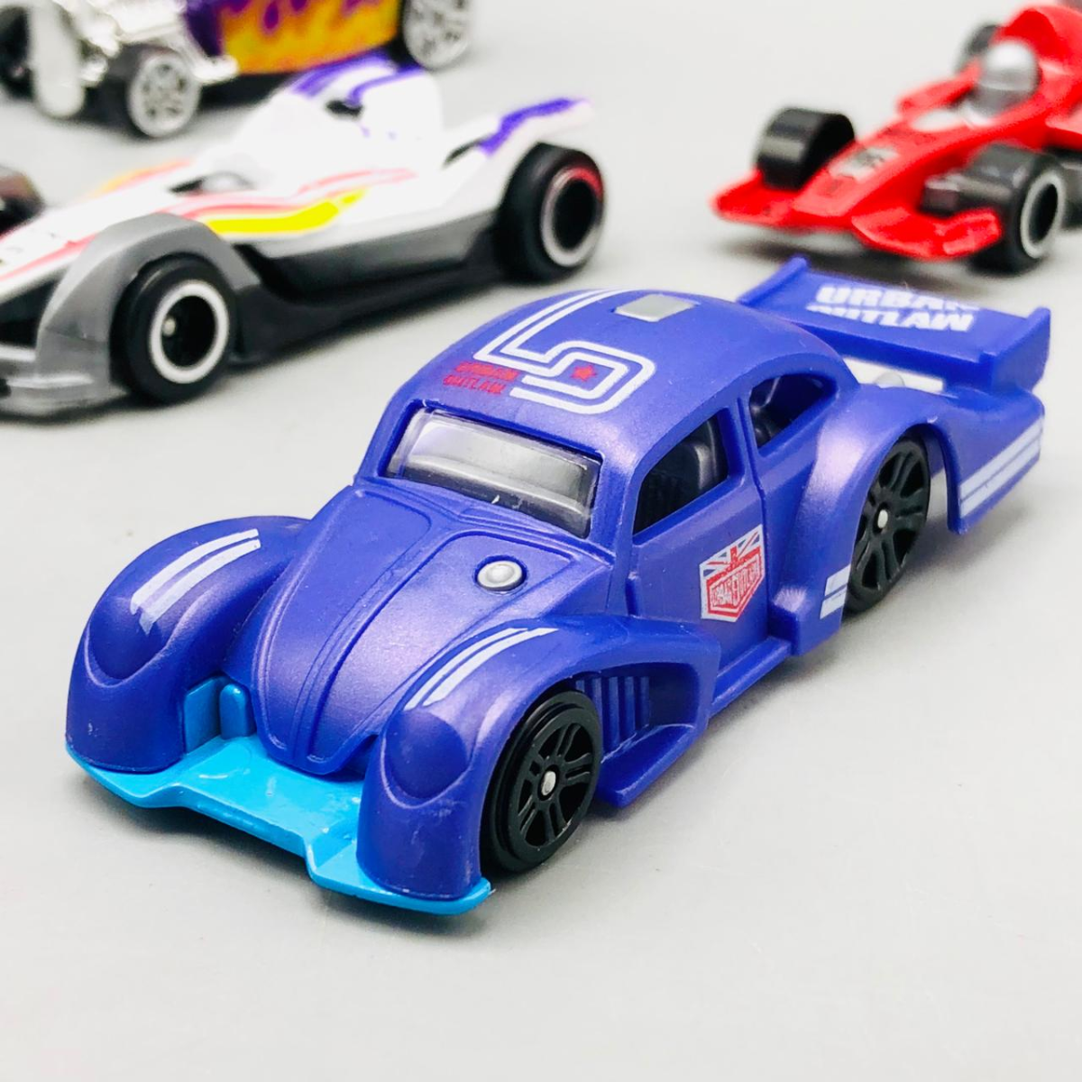 Hot Wheel Diecast Mini Cars Set - 10Pcs